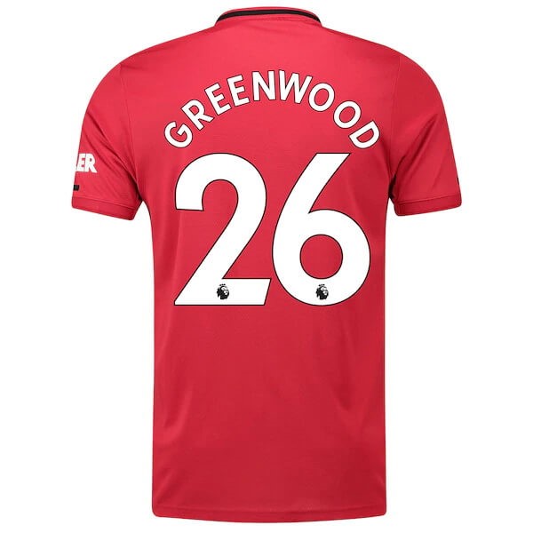 Trikot Manchester United NO.26 Greenwood Heim 2019-20 Rote Fussballtrikots Günstig